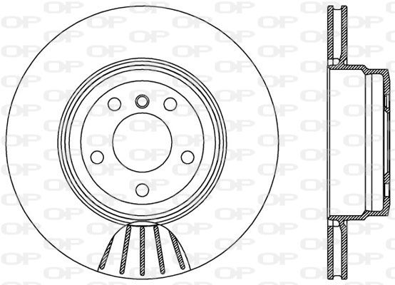 OPEN PARTS Jarrulevy BDR2545.20